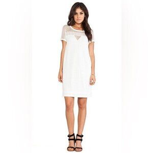 knee length dresses for ladies Guest Dressed-Lace Long Sleeve Maternity Dress with Two Slits main image 1